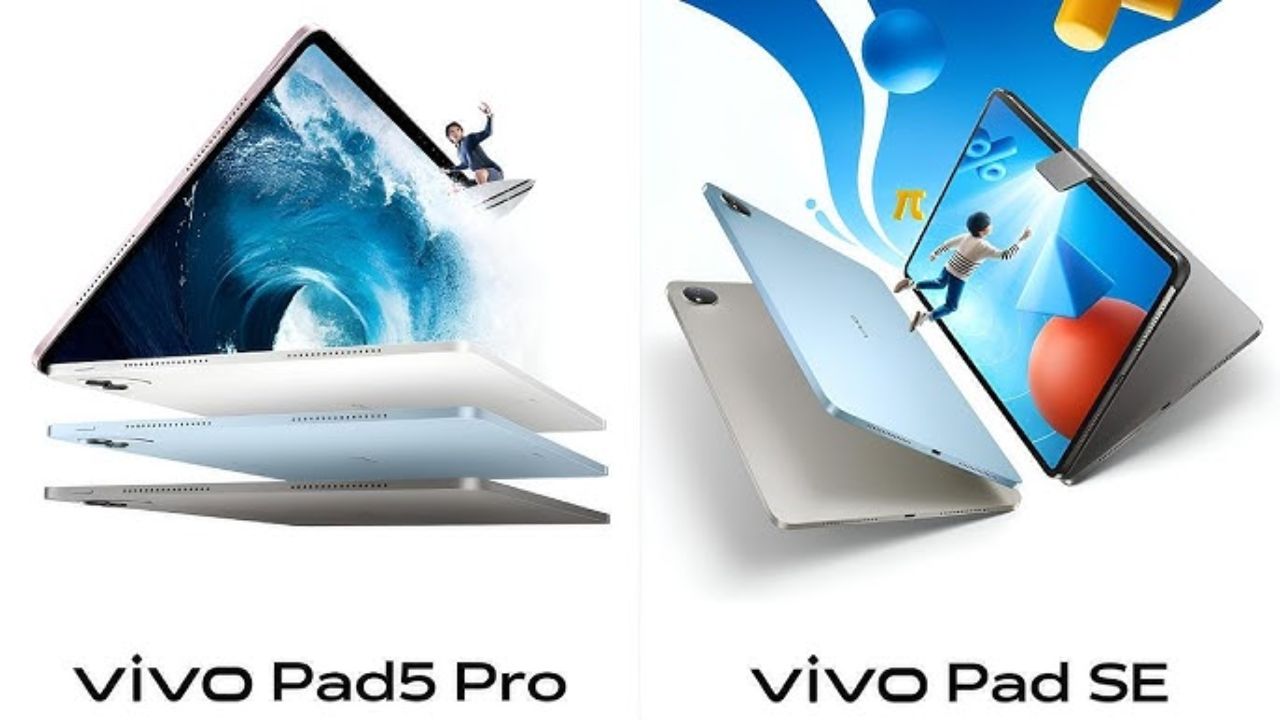 Vivo Pad 5 Pro and Pad SE