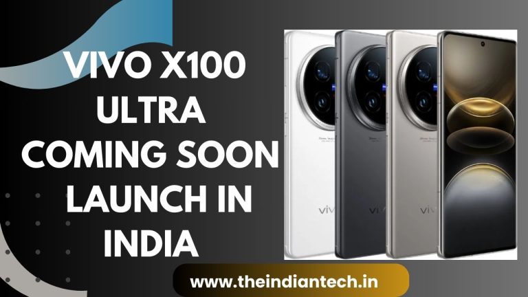Vivo X100 Ultra Coming Soon Launch in India