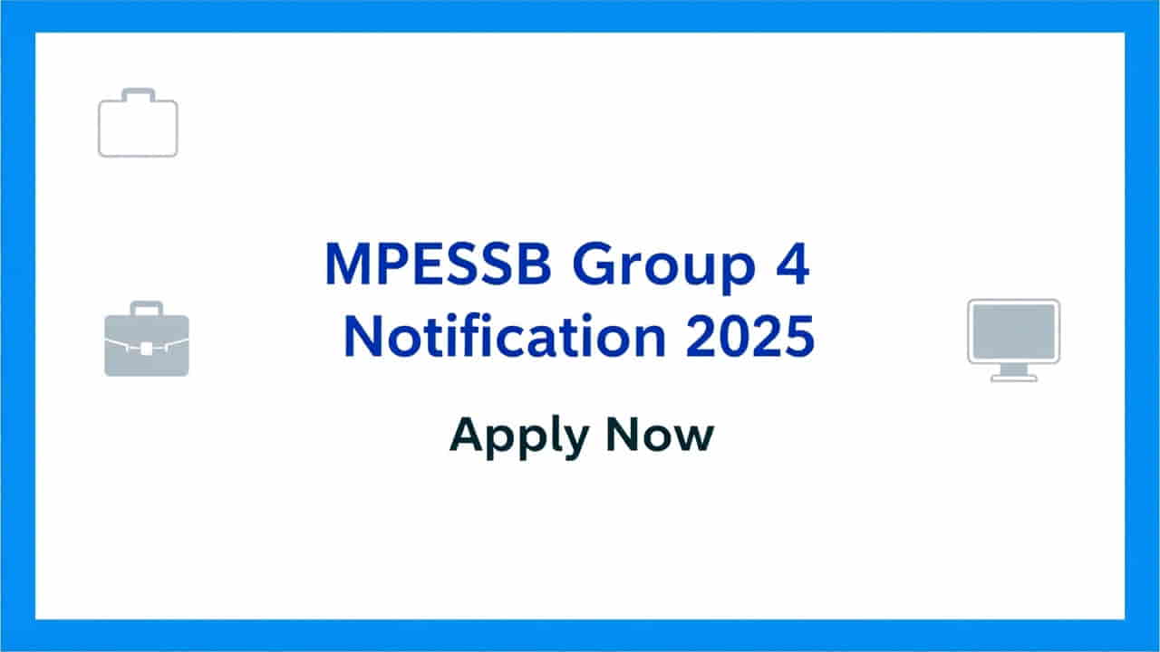 MPESB Group 4 Recruitment 2025