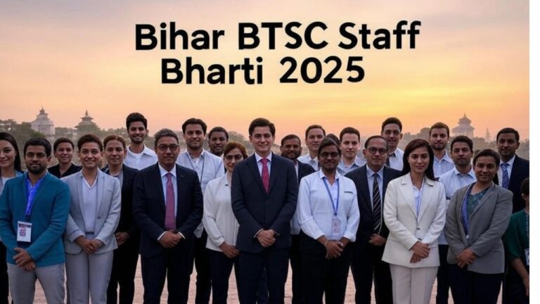 Bihar Btsc Staff Bharti 2025