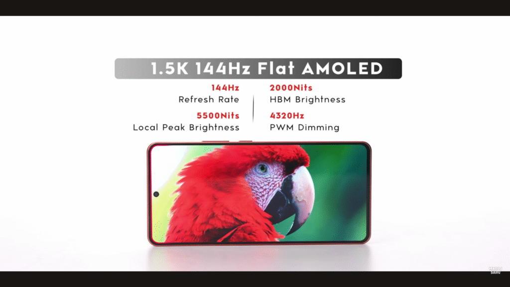 iQOO Neo 10 Design and Display