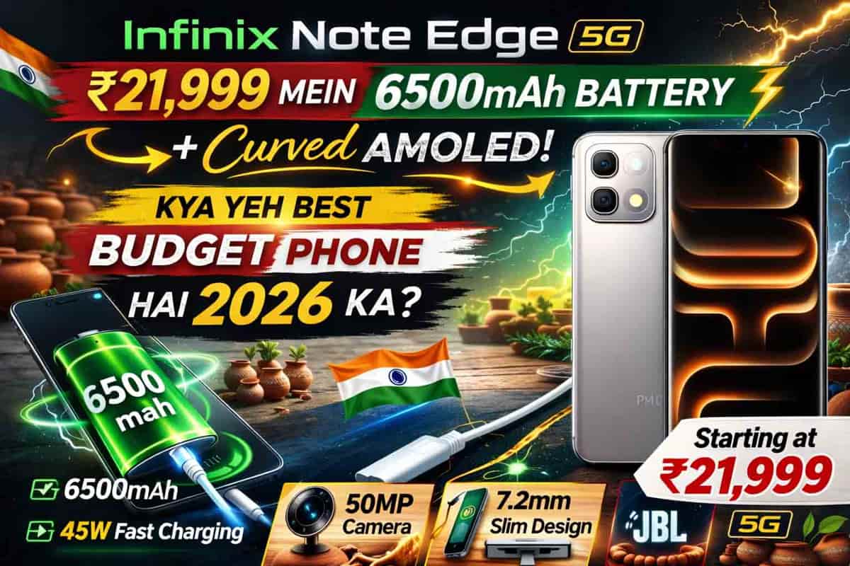 Infinix Note Edge 5G
