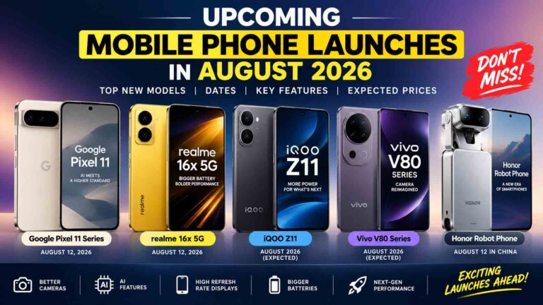 upcoming smart phone 2026