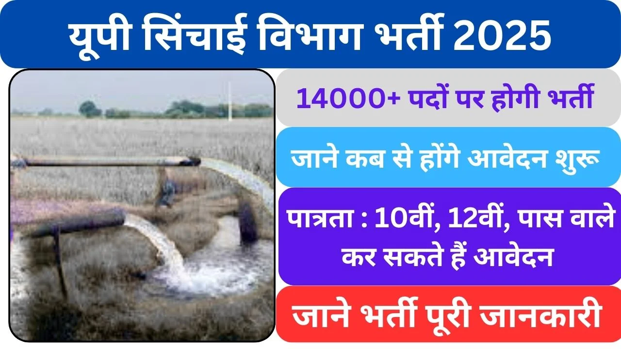 UP SICHAI BHARTI 2025