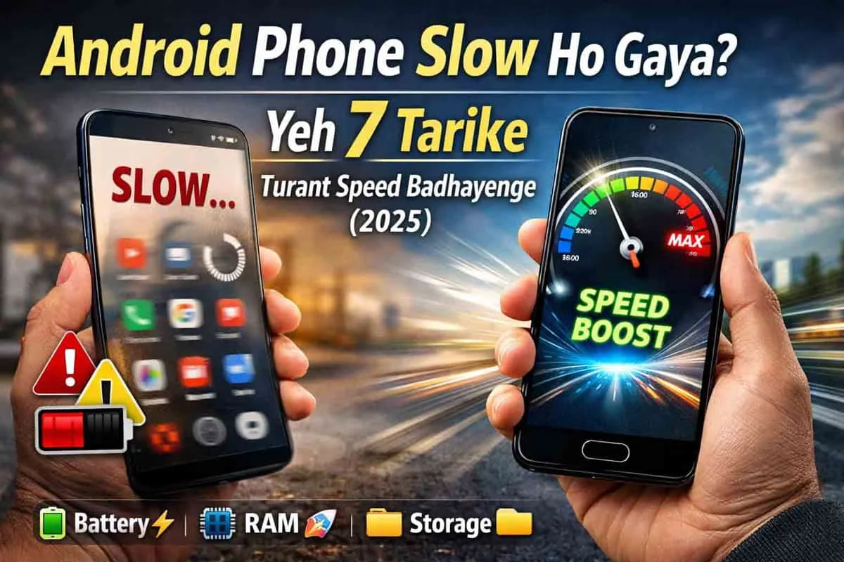 Android phone slow speed fix tips 2026